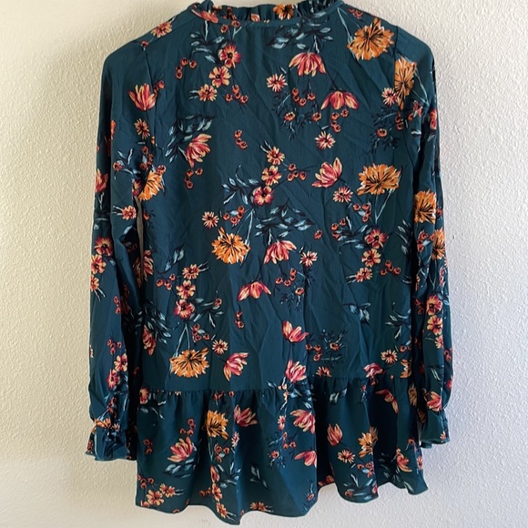 Orange Creek High-low women’s blouse - Picture 4 of 4